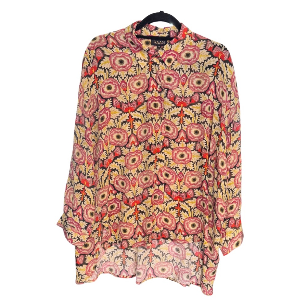 Raag Patterned Button Down